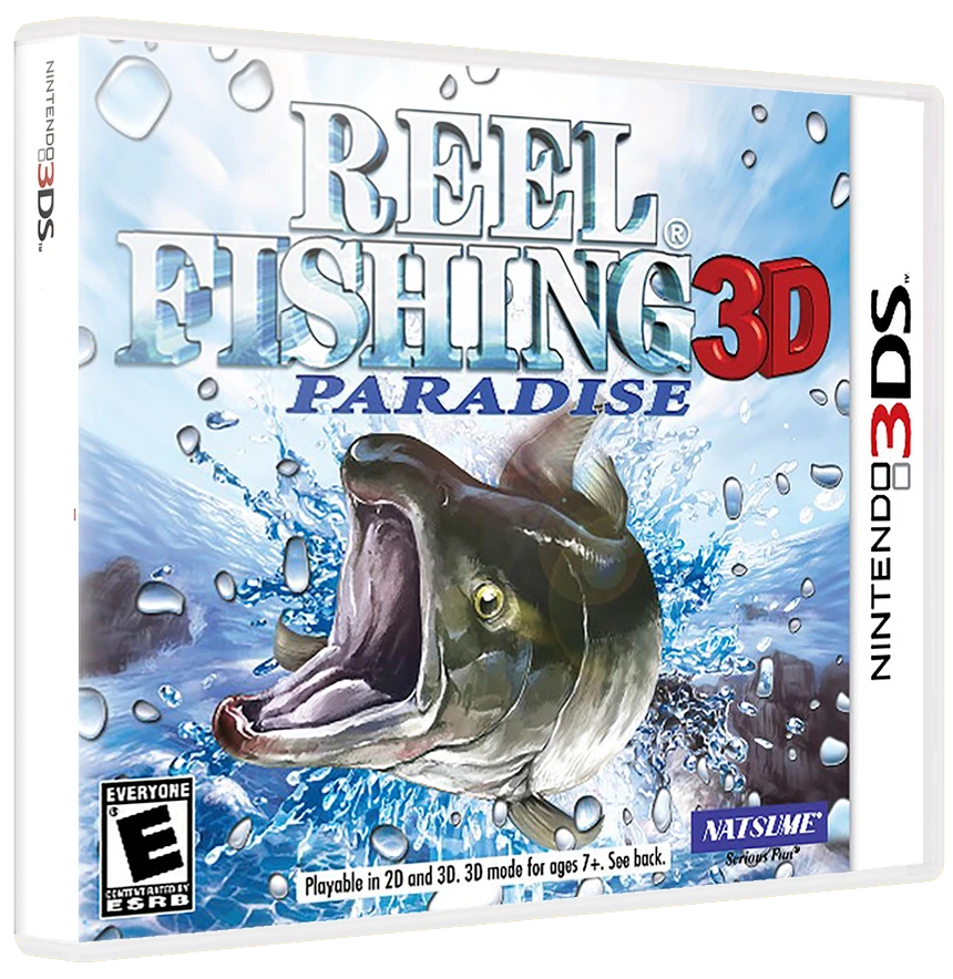 Reel Fishing Paradise 3D box art