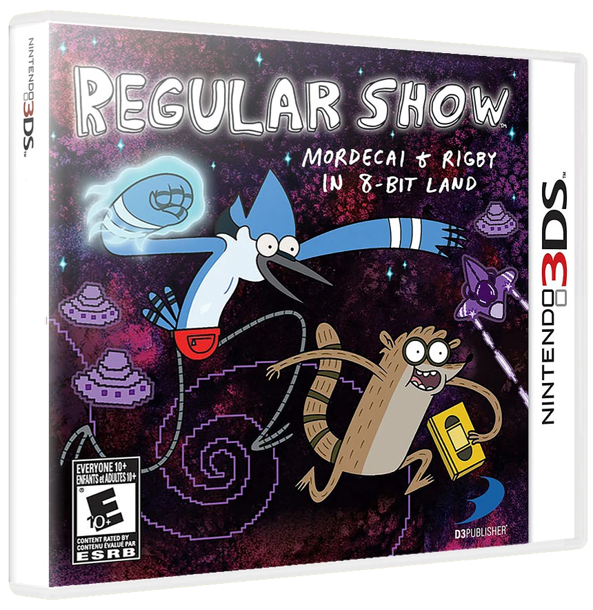 Regular Show: Mordecai & Rigby in 8-Bit Land box art