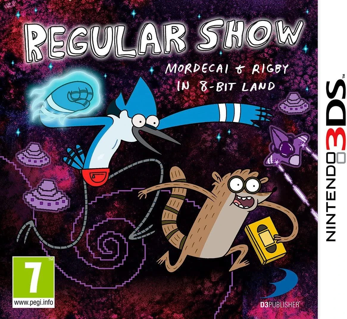 Regular Show Mordecai & Rigby box art