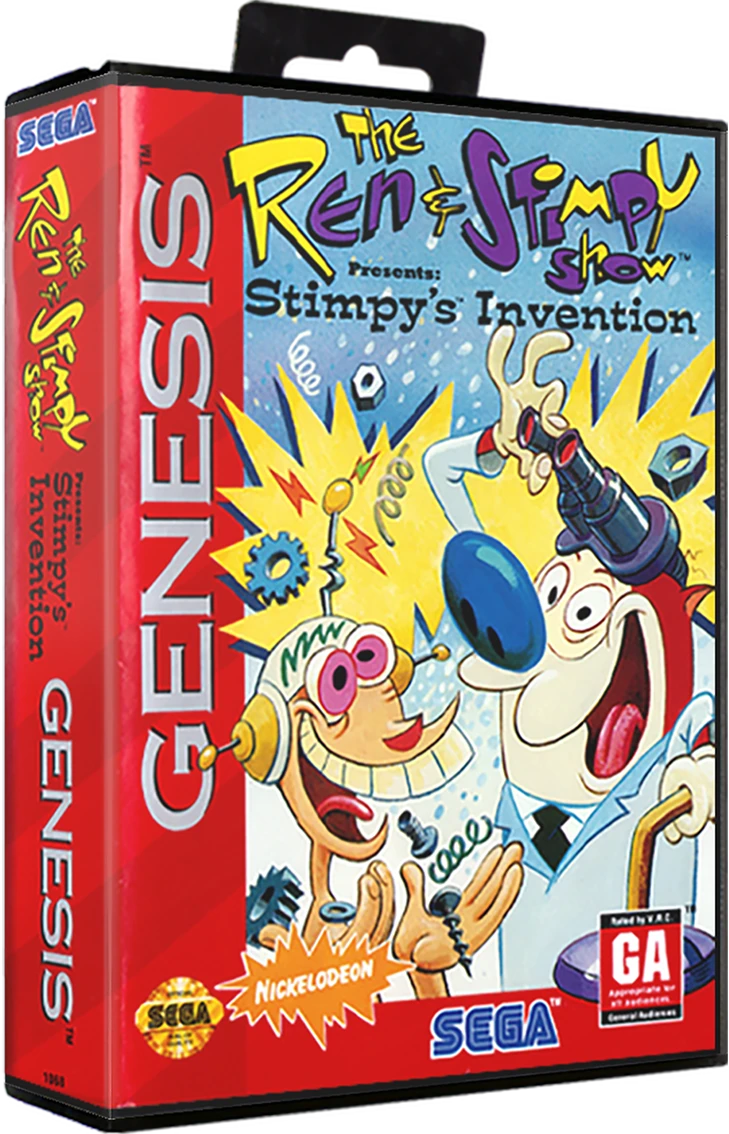 Ren and Stimpy Show: Stimpy's Invention box art