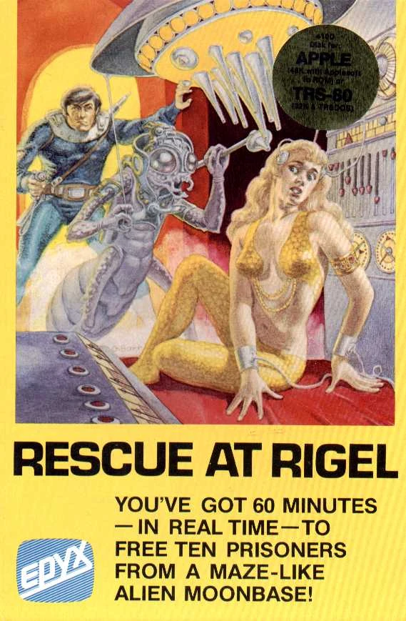 Rescue at Rigel box art