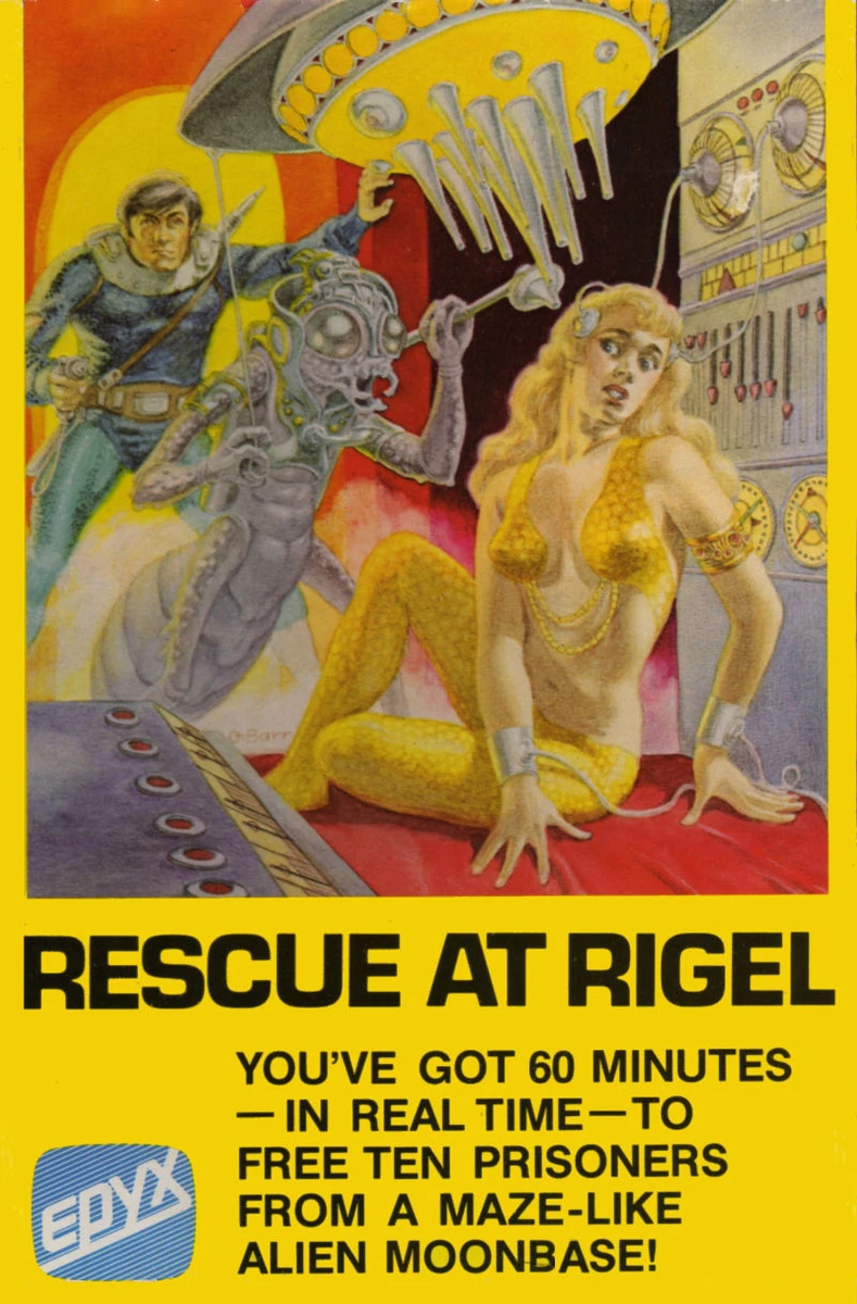 Rescue At Rigel box art