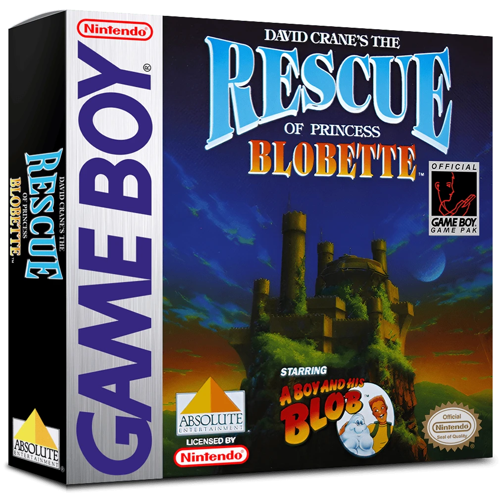 Rescue of Princess Blobette box art