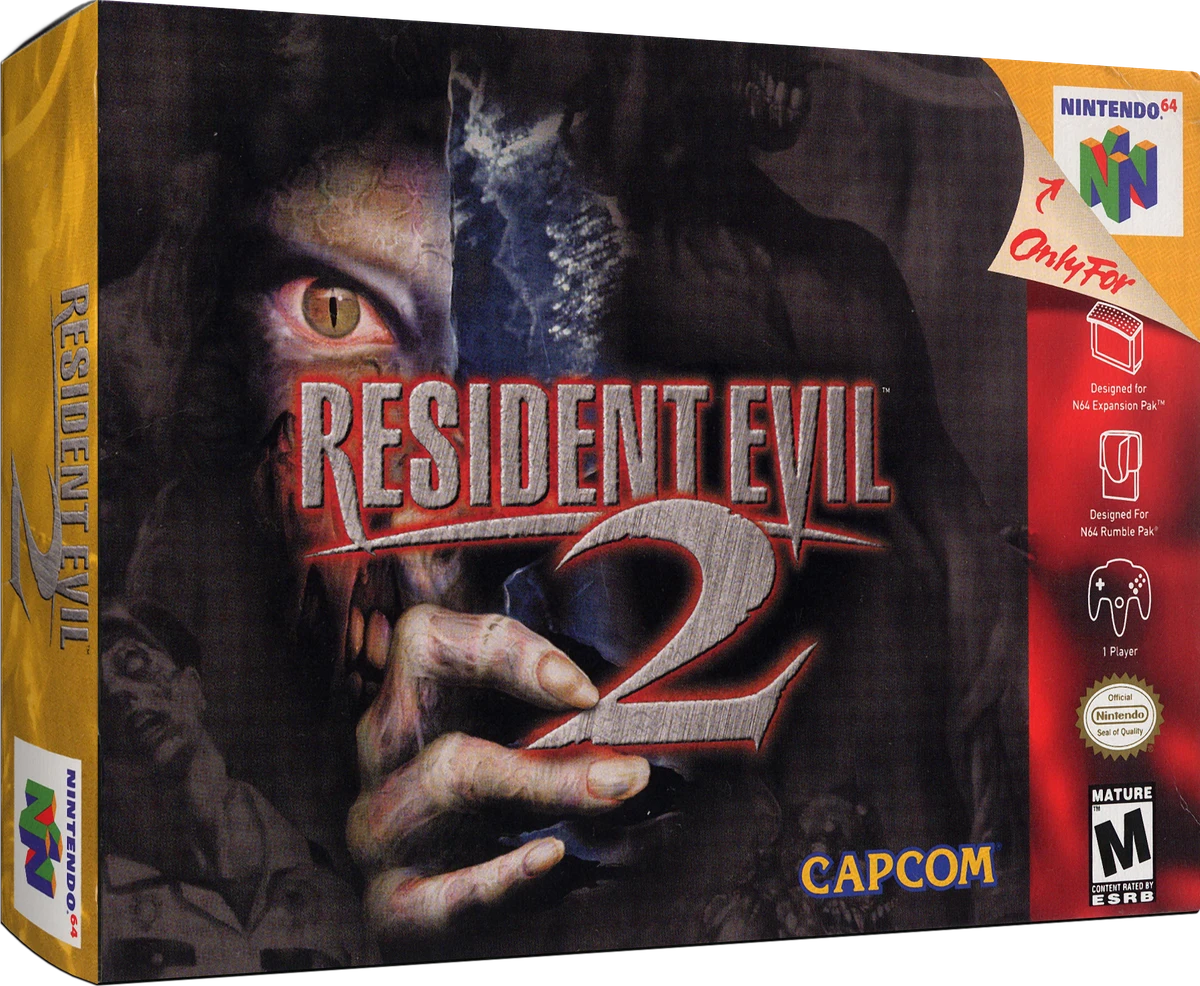 Resident Evil 2 box art
