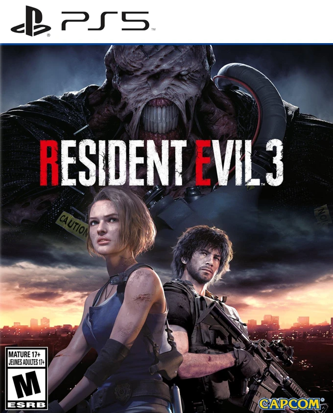 Resident Evil 3 box art
