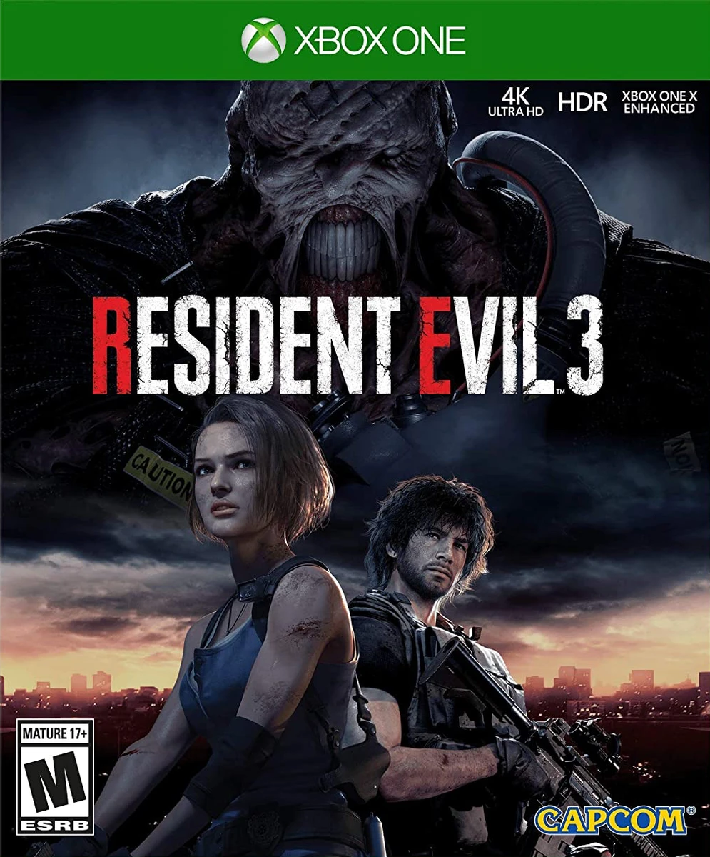 Resident Evil 3 box art
