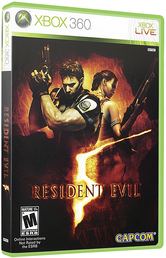 Resident Evil 5 box art