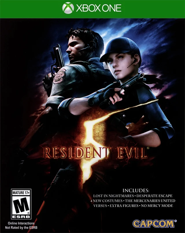 Resident Evil 5 box art