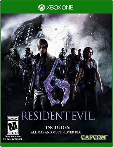 Resident Evil 6 box art