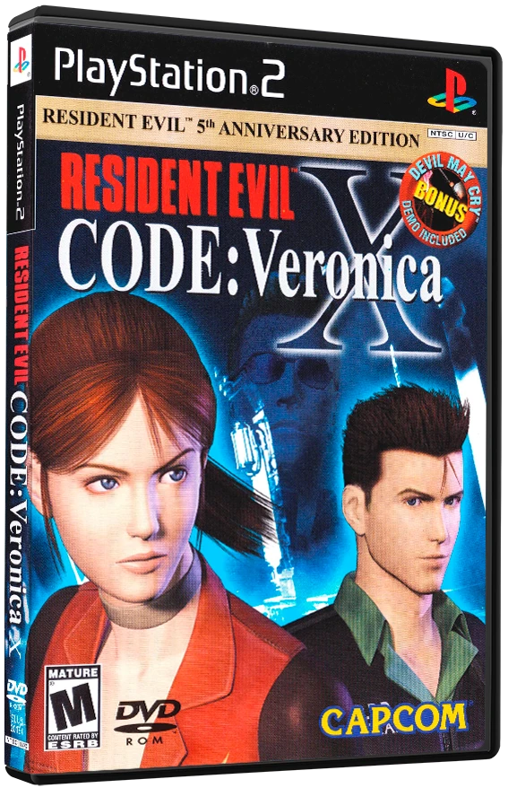 Resident Evil Code Veronica X box art
