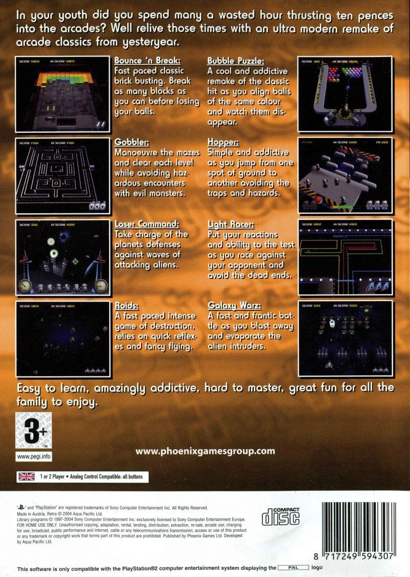 Retro box art