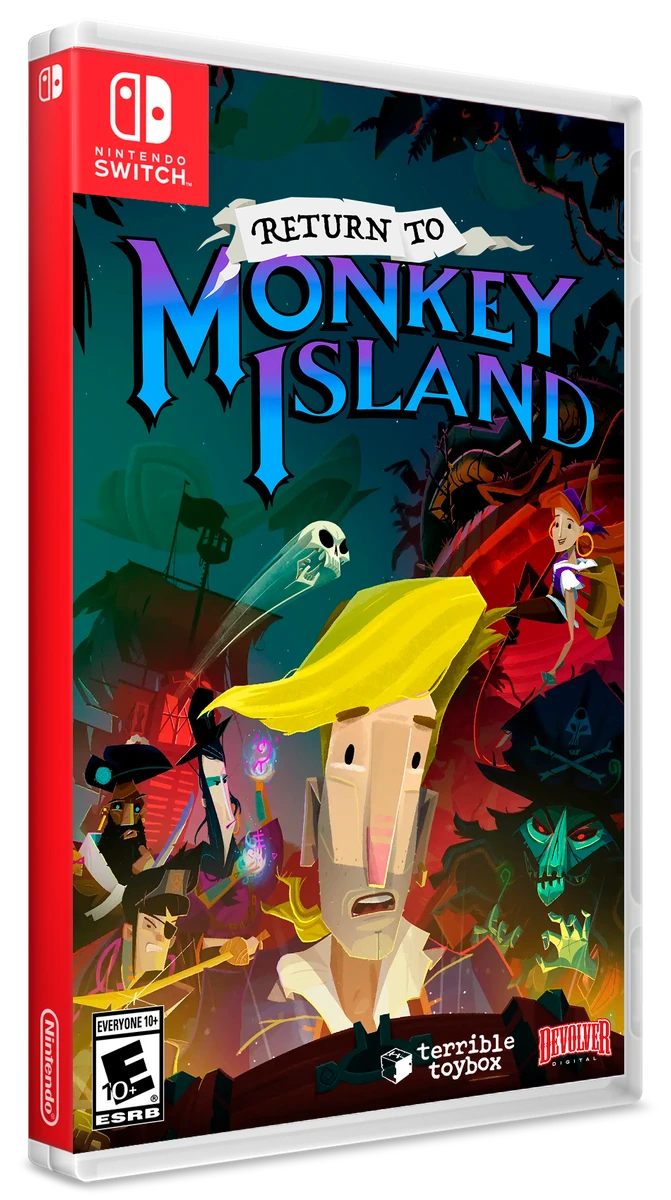 Return to Monkey Island box art