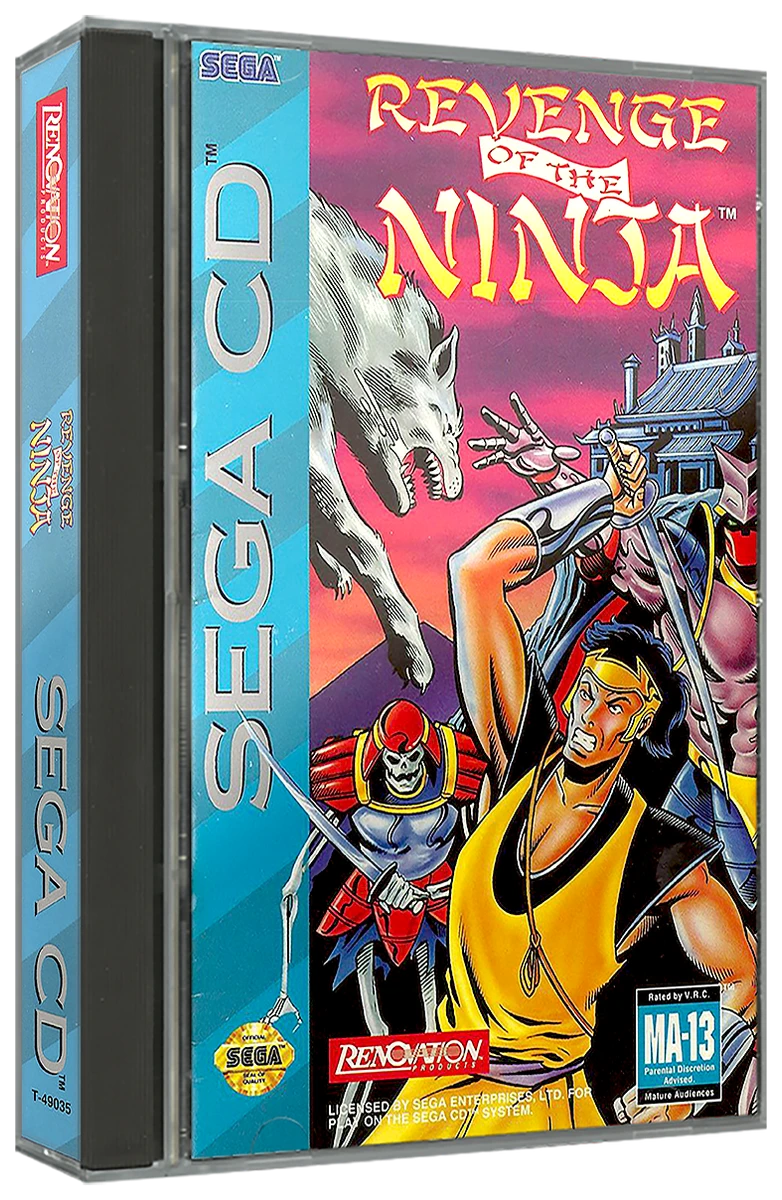 Revenge of the Ninja box art