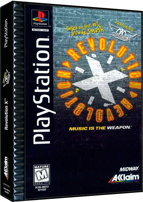 Revolution X box art