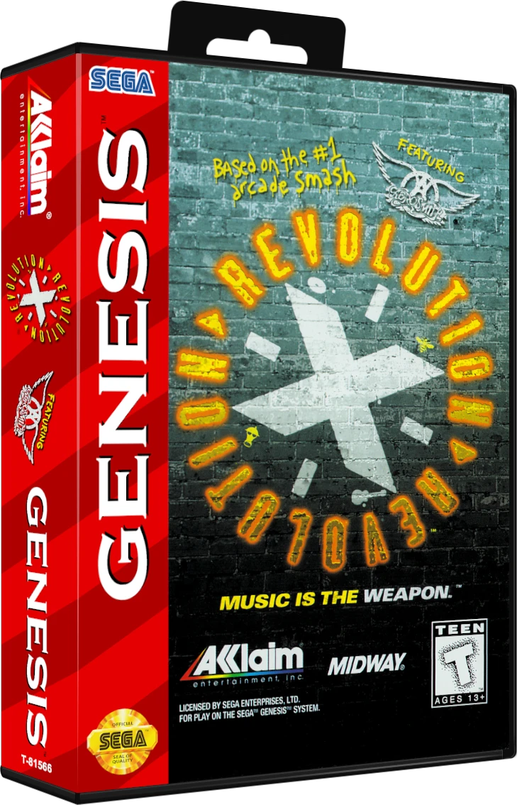Revolution X box art