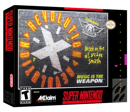 Revolution X box art
