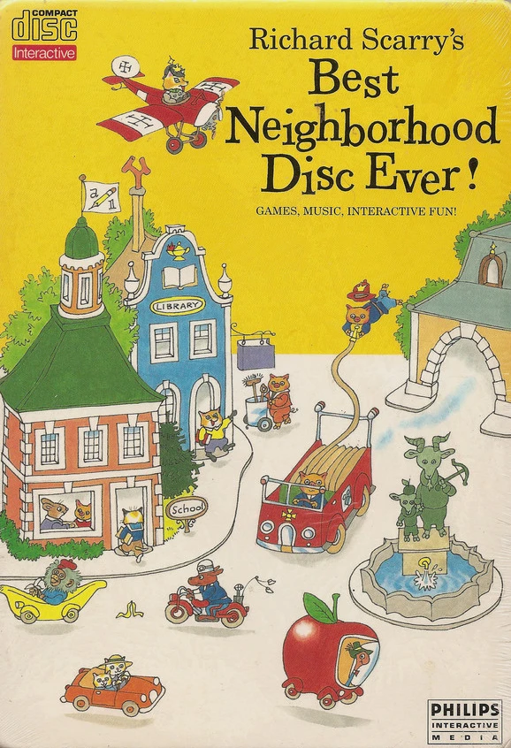 Richard Scarry's Best Neighborhood Disc Ever box art