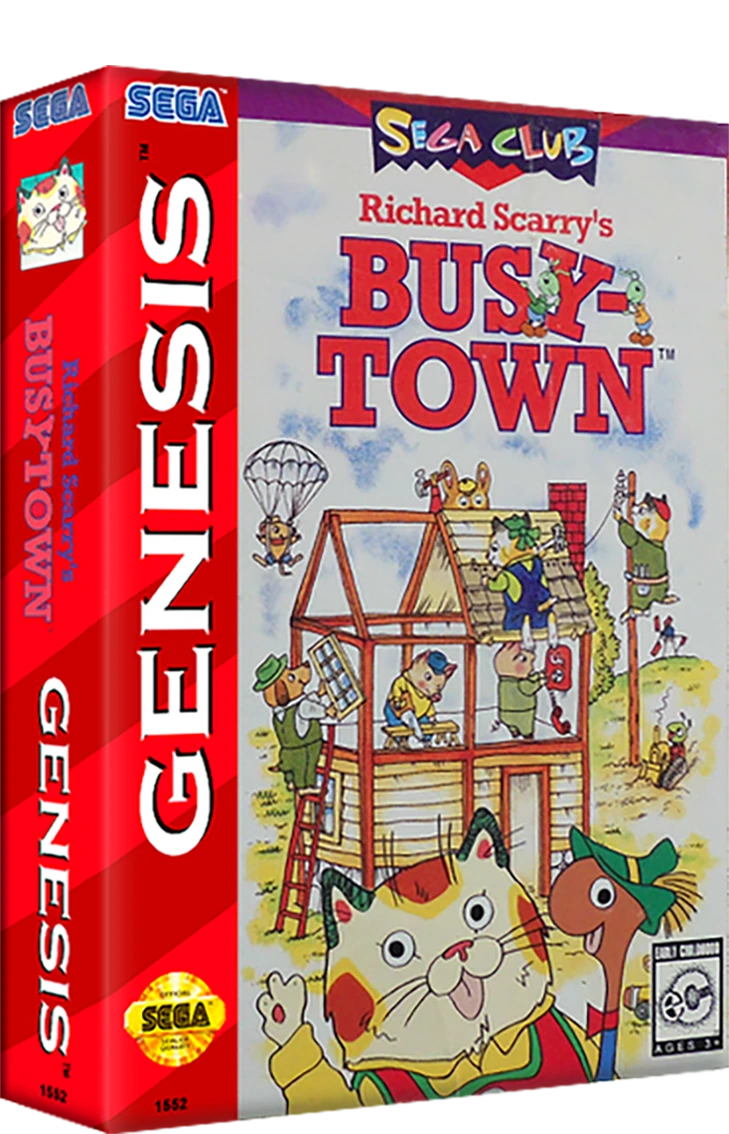 Richard Scarry's BusyTown box art