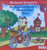 Richard Scarry's Huckle and Lowly's Busiest Day Ever box art