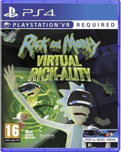 Rick And Morty Virtual Rick-Ality box art
