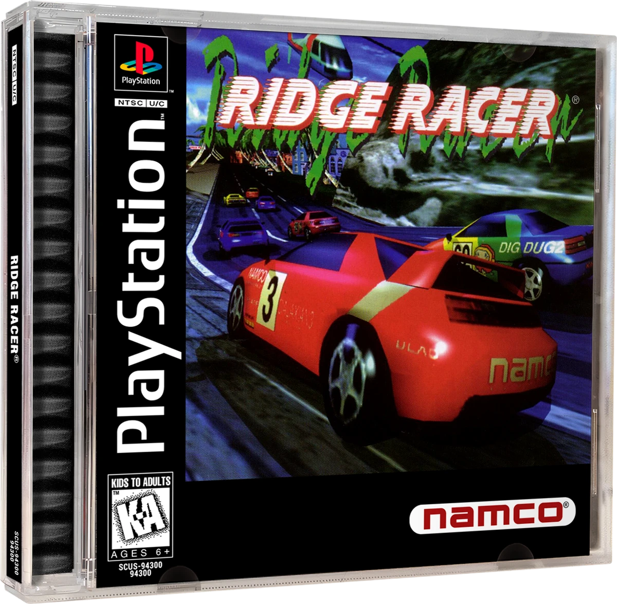 Ridge Racer box art