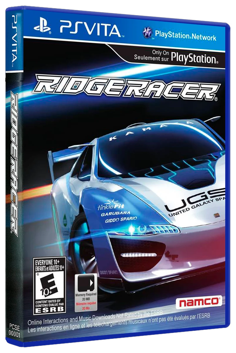 Ridge Racer box art