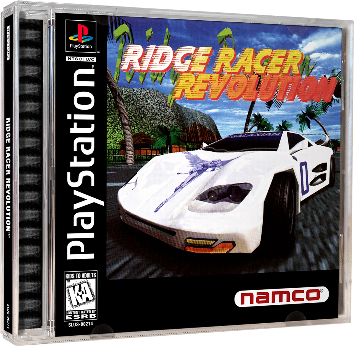 Ridge Racer Revolution box art