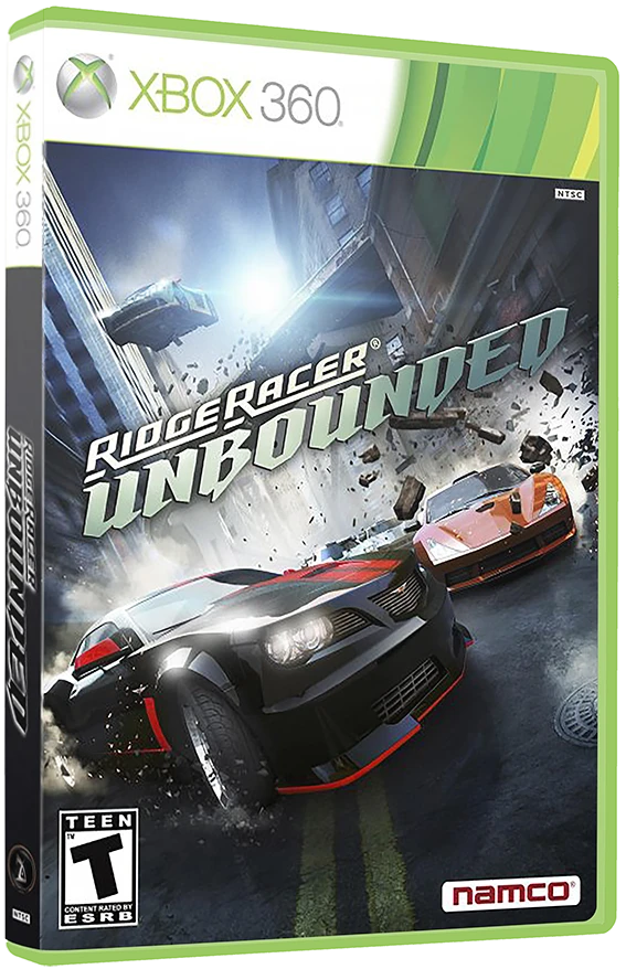 Ridge Racer Unbounded box art