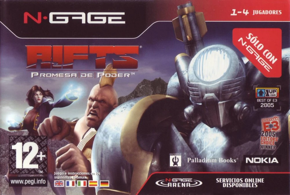 Rifts: Promise of Power box art