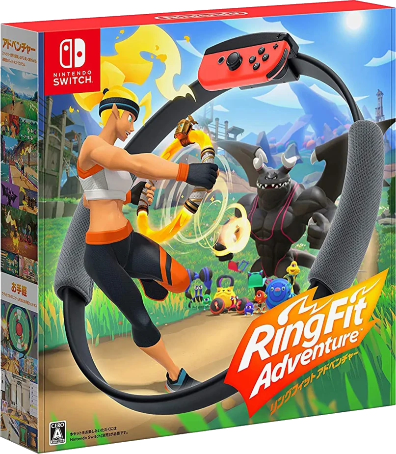 Ring Fit Adventure box art