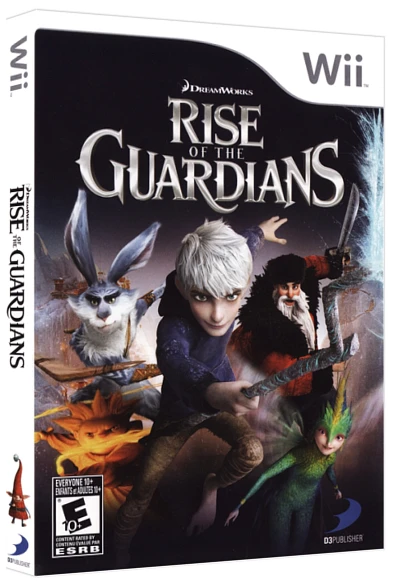 Rise of the Guardians box art