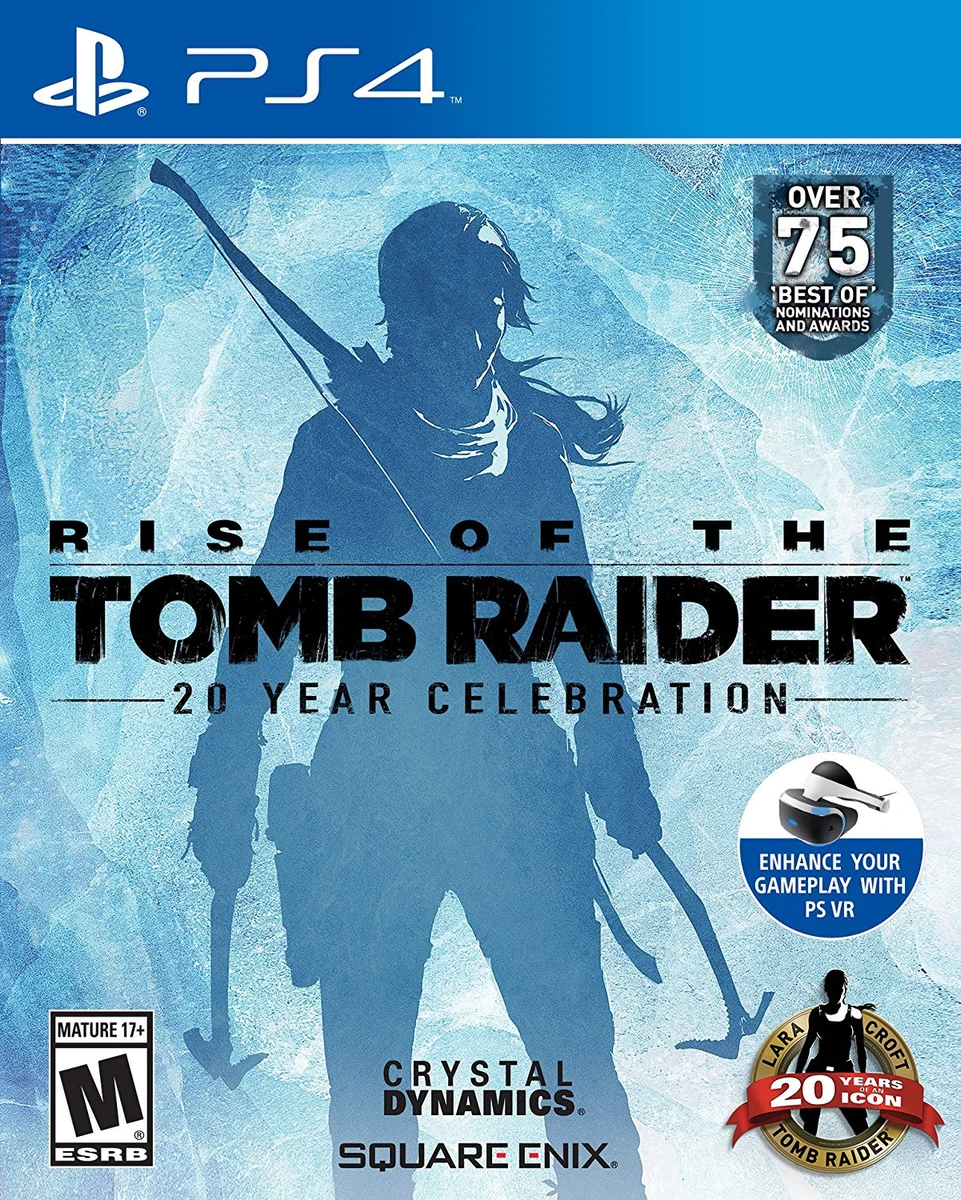 Rise of the Tomb Raider: 20 Year Celebration box art