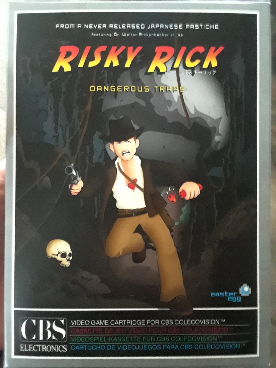 Risky Rick Dangerous Traps box art