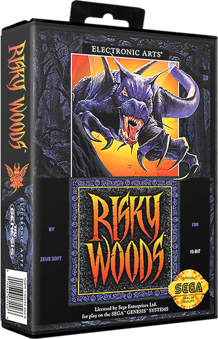 Risky Woods box art