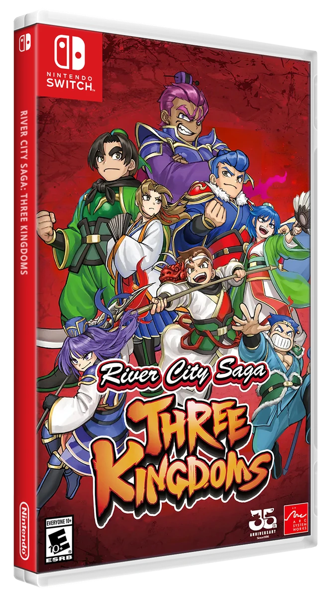 River City Saga: Three Kingdoms box art