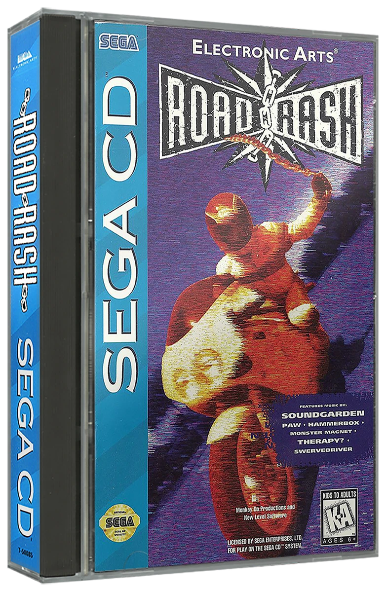 Road Rash box art