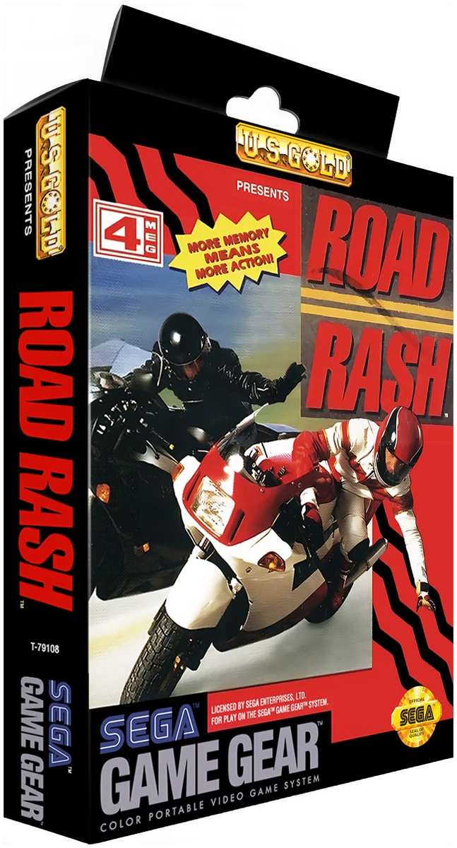 Road Rash box art