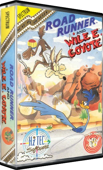 Road Runner and Wile E. Coyote box art