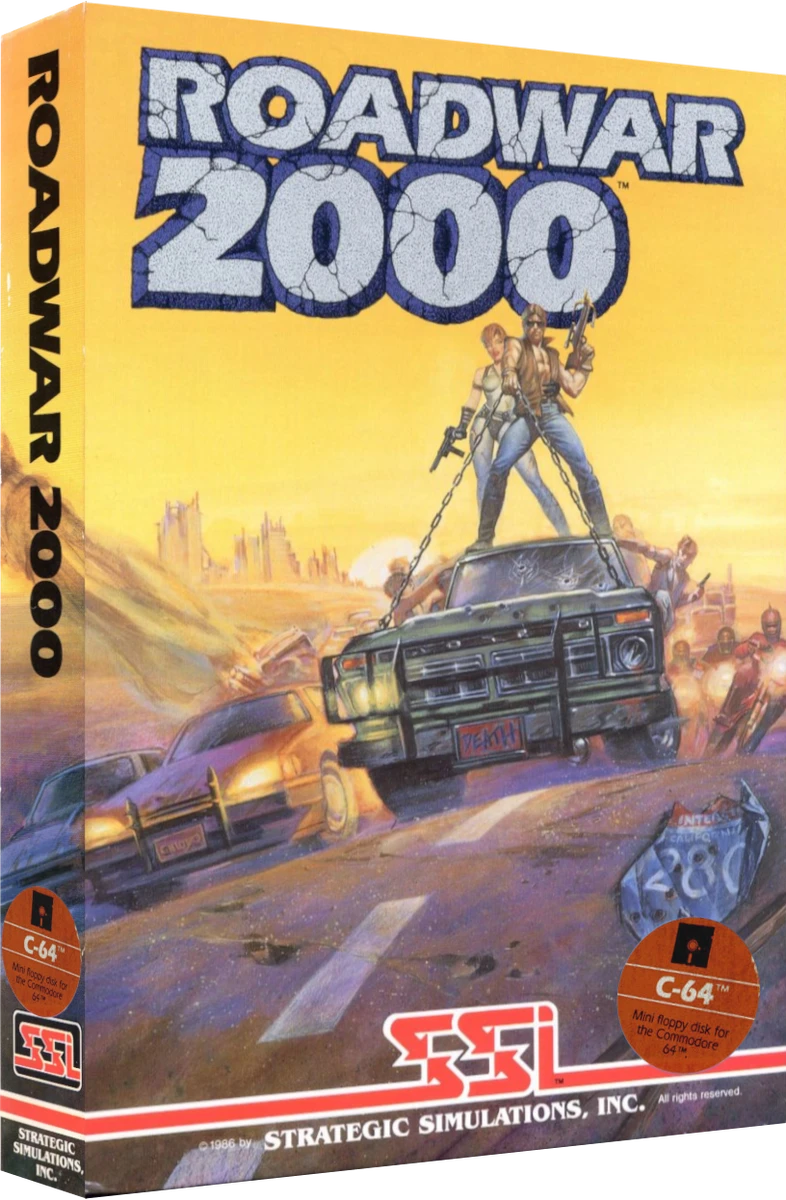 Roadwar 2000 box art