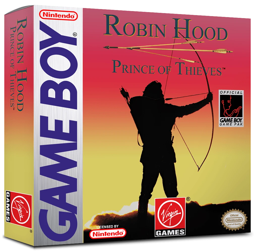 Robin Hood Prince of Thieves box art