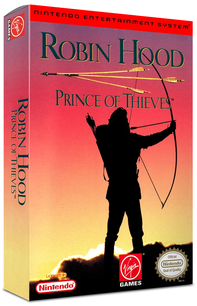 Robin Hood Prince of Thieves box art
