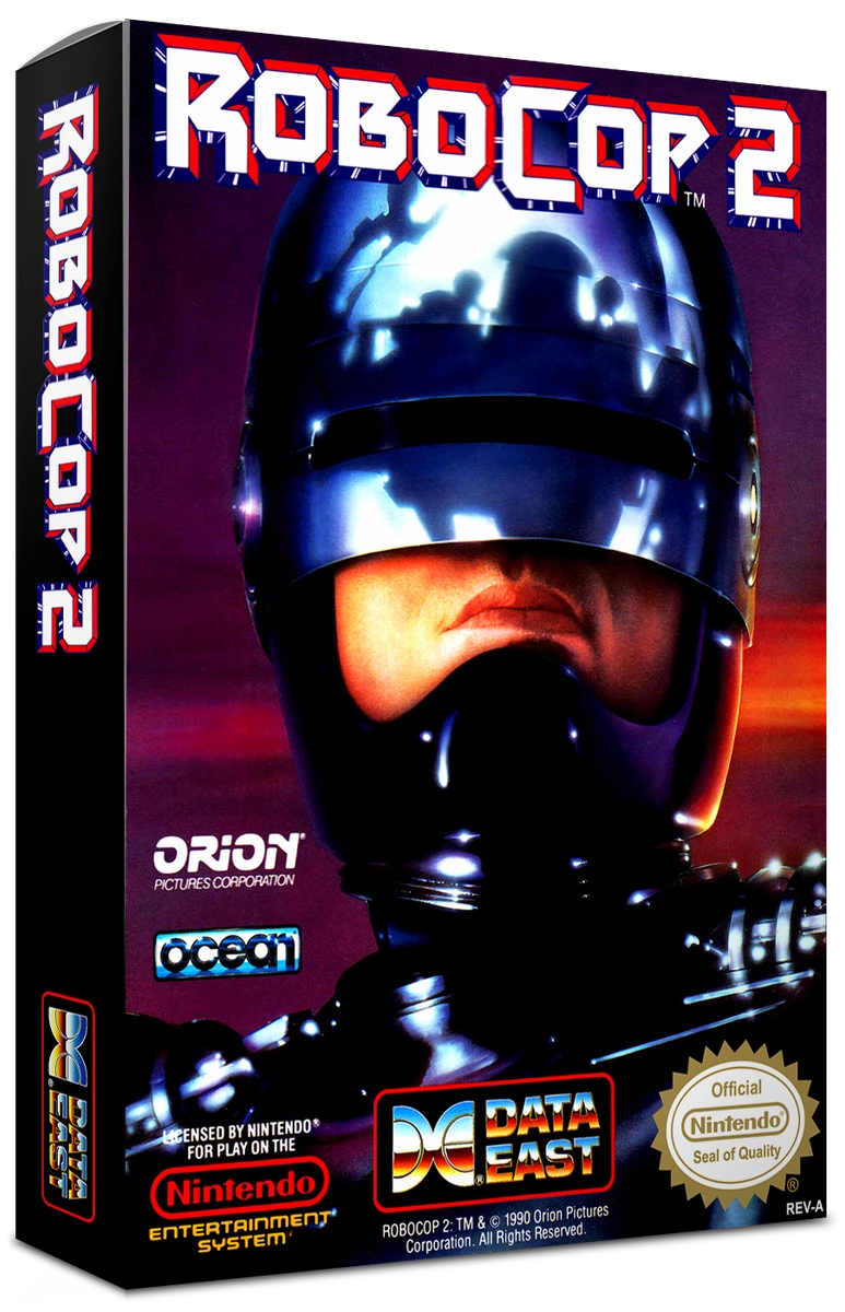 RoboCop 2 box art