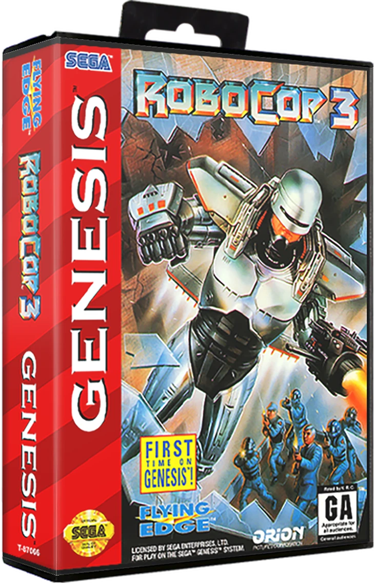 RoboCop 3 box art