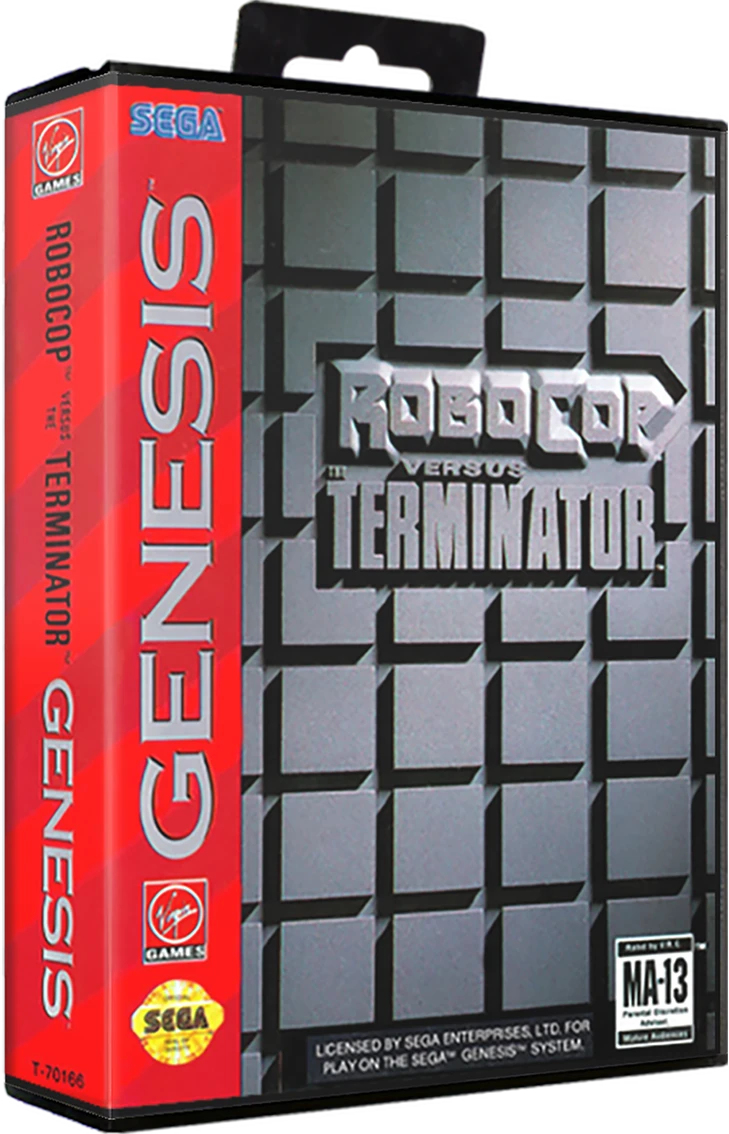 RoboCop Versus The Terminator box art