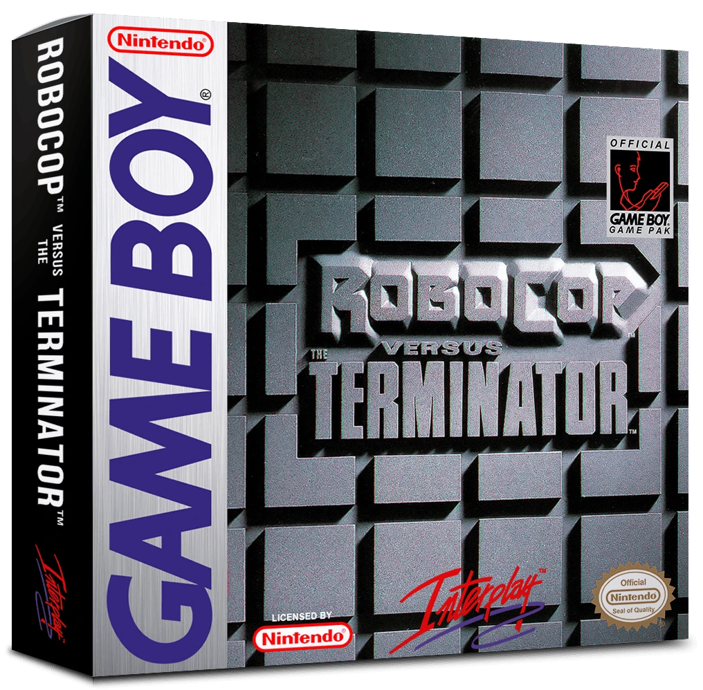 Robocop vs The Terminator box art