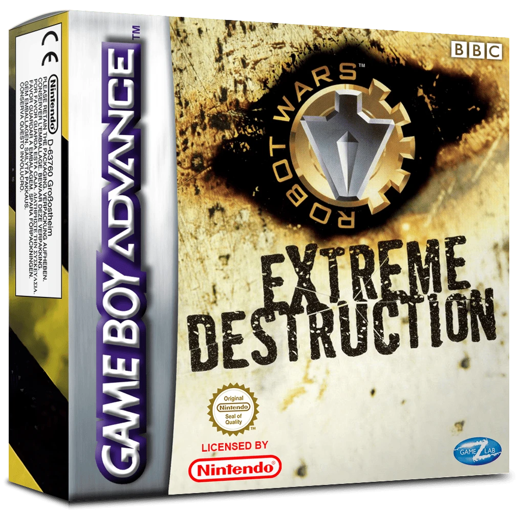 Robot Wars Extreme Destruction box art