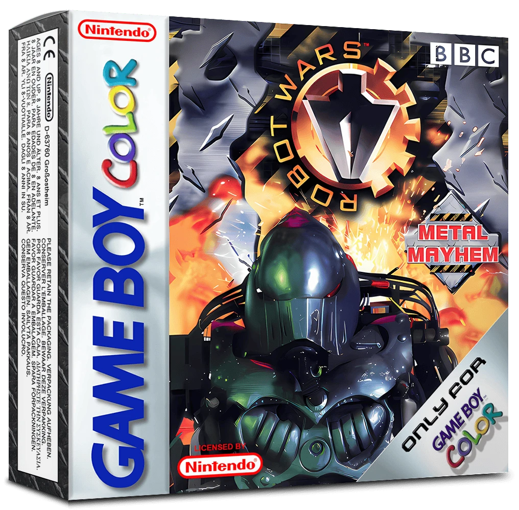 Robot Wars Metal Mayhem box art