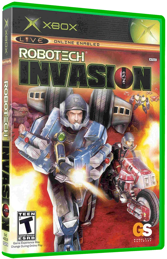 Robotech Invasion box art