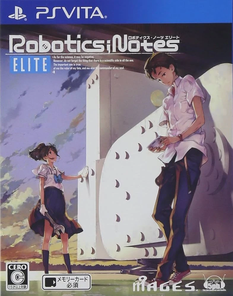 Robotics;Notes Elite box art