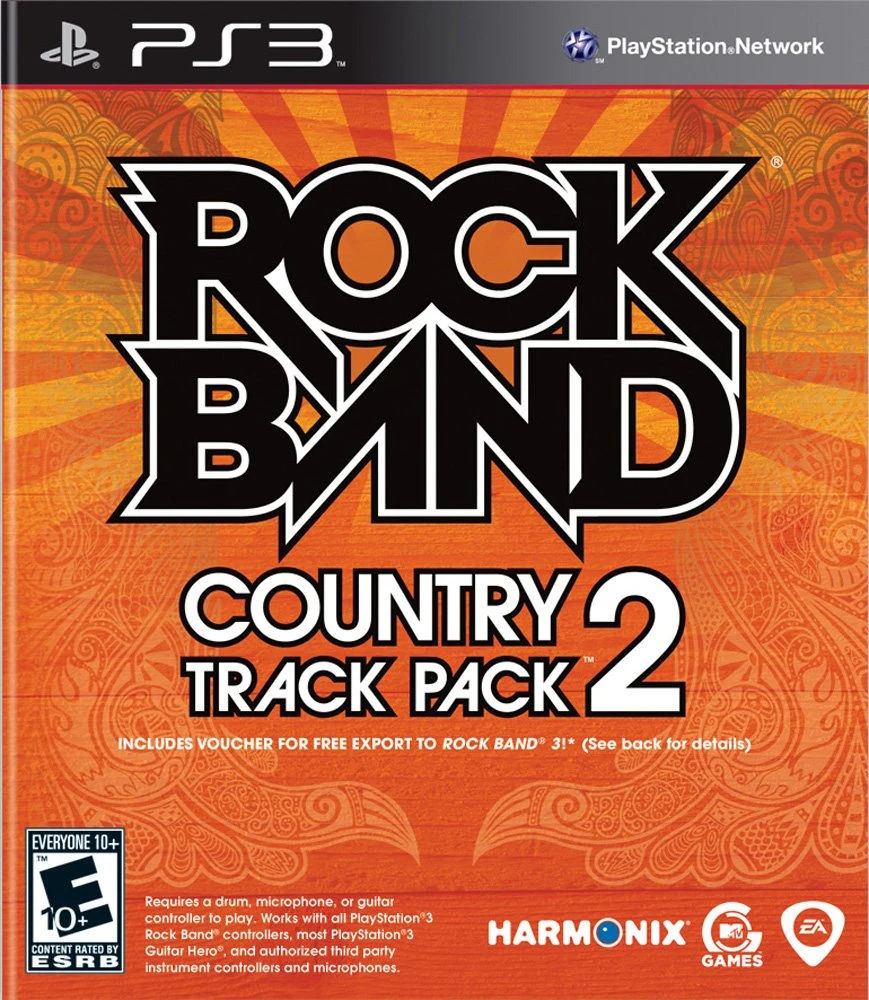 Rock Band Country Track Pack 2 box art
